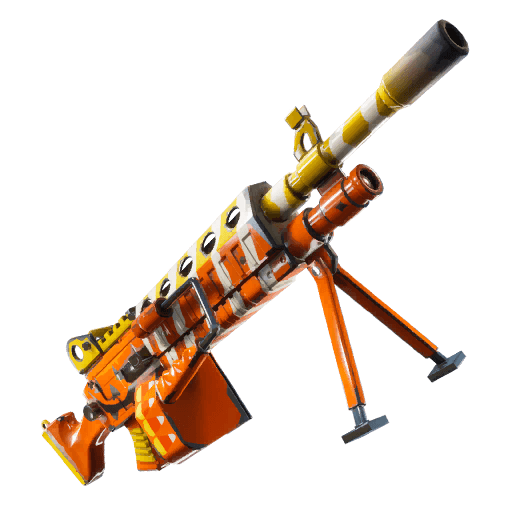 Candy Corn LMG weapon art